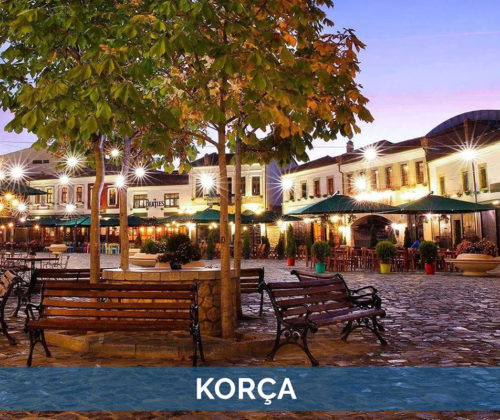 Korça<br></br> Qyteti romantik i serenatave