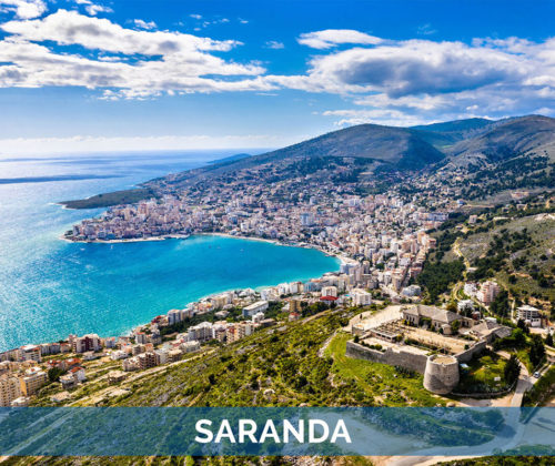 Saranda<br></br> Madhështia dhe hijeshia e një qyteti